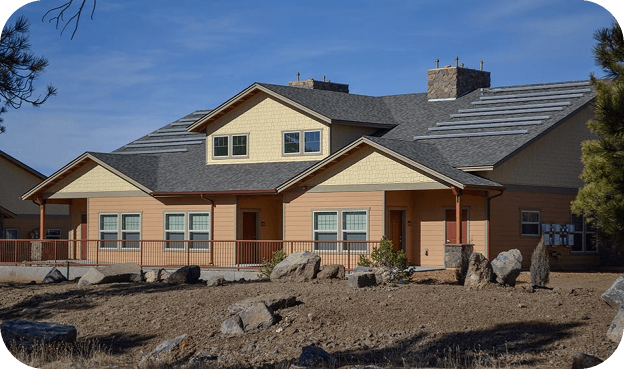 Exterior of senior housing in northern arizona